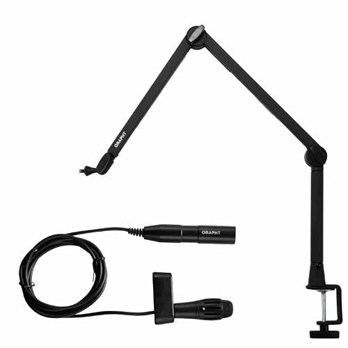 GRAPHT Over Monitor Microphone Arm (Black) �}�C�N�Z�b�g �u���b�N