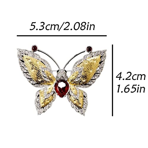Broche papillon cadeau pour femmes idéal pour anniversaire et fêtes