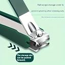 Nail Clippers Set with Glass file 4 Pcs set for men women adult nail cutter set for Thick Larget Toenails & Nails gallery image