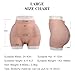 EQAIWUJIE Silicone Panties For Crossdressers Hip Enhancer Butt lift Silicone Panty Shaper Crossdressing Underwear Transgender Dragqueen (Tan, Large)