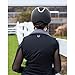 Tipperary Equestrian Ultra Helmet, Matte Black Shell/Matte Blacktop/Silver Trim, M (9304-M-MBK)