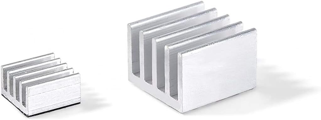 LoveRPi Performance Heatsink Set for Raspberry Pi 3 B+ (2 Sets)
