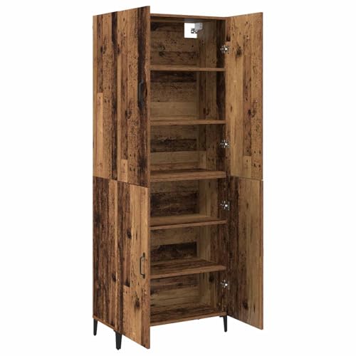 Aparador de madera de alta calidad con cuatro puertas batientes 6