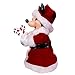 Kurt Adler 10-Inch Mickey Mouse Treetop/Tablepiece with Bendable Arms, Red