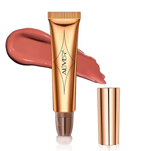 Blush Beauty Wand, Matte Face Blush With Cushion Applicator, Natural Silky Smooth Creamy Liquid Blush Wand, Lightweight Blendable Blush Stick For Cheek, Cruelty-Free (Soft Rose) #TOP16