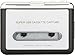 Lettore di cassette Reshow portatile con cuffie Lettore di cassette audio, convertitore da cassette a digitale, converte il registratore di cassette in formato iPod, compatibile con laptop e PC immagine