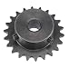 uxcell 22 Tooth Roller Sprocket B Type, 25 Chain, Single Strand 1/4