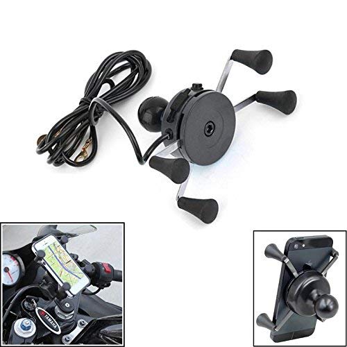 OZANGO Bike OZMB1 Universal Mobile holder with USB Charger 360 Degree