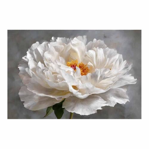 Tableau Toile Décoratif Végétal à fleurs qui fleurissent art moderne 80x120cm