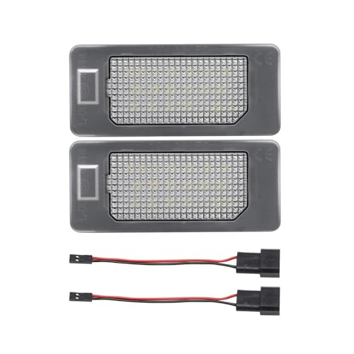 Luz LED de matrícula compatible con Serie 5 E60 F10 y Serie 3 E46 E90 bombilla trasera