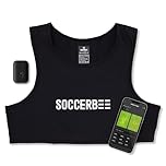 SOCCERBEE-BEE PRO 2 - Sports GPS Tracker & Vest for Outdoor Sports | 30days trial included & Subscription Requierd | Soccer Training Equipment | Fitness Tracker (size Medium)