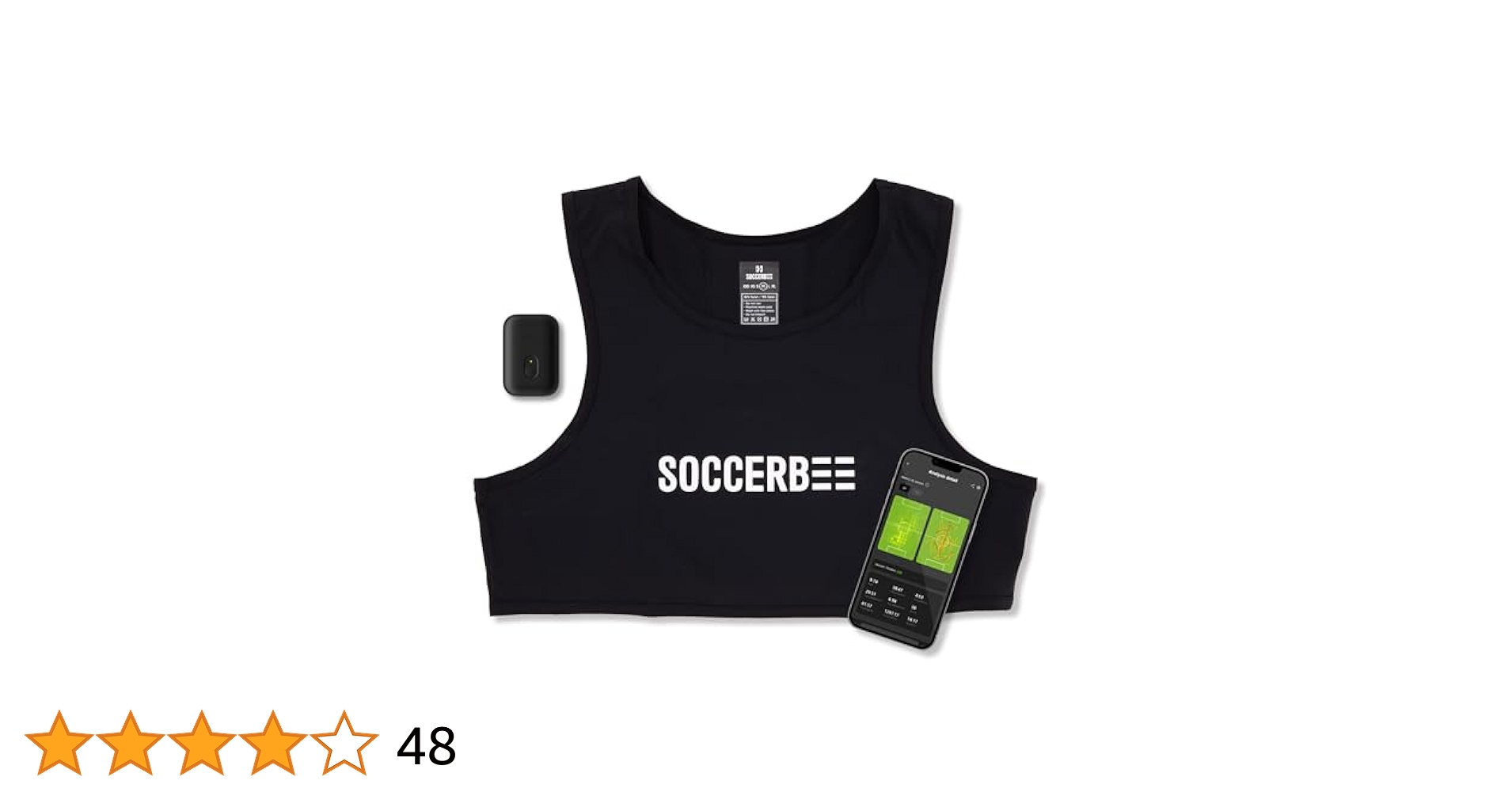 ChrisK Soccerbee Pro 2 GPSベスト(Medium) SOCCERBEE PRO 2 SET (GPS tracker + VEST) – Soccerbee