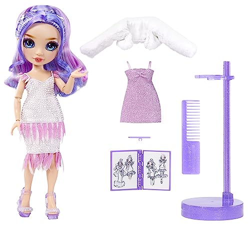 RAINBOW HIGH Fantastic Fashion Doll - Violet Willow - 28 cm Fashion Doll and Playset with 2 Sets and Fashion Accessories - for Boys and Girls Ages 4-12