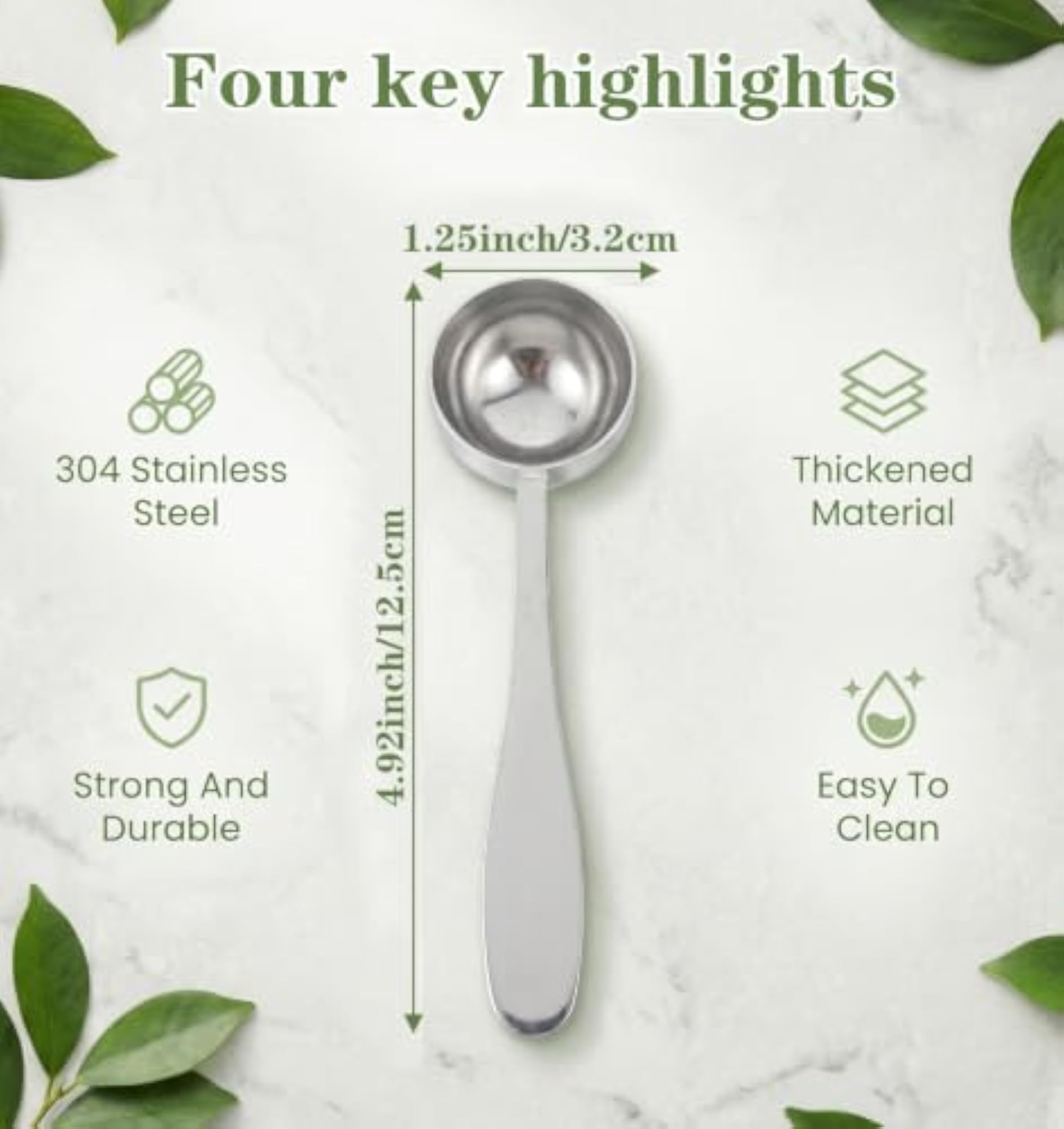 3PCS 15ml Measuring Spoon Set for Cooking and Baking