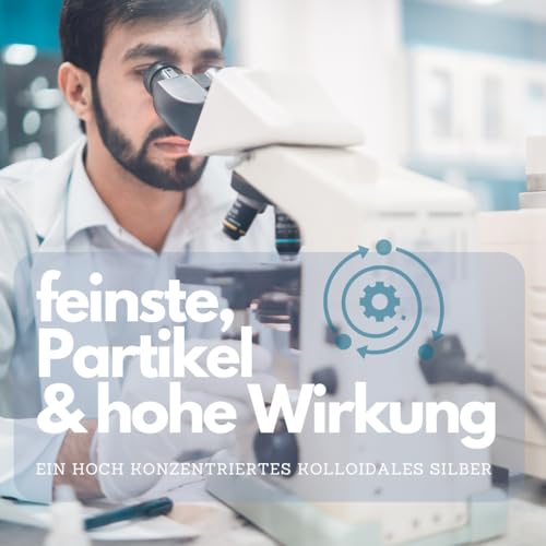 Natur Total kolloidales Silberspray Hund Katze WICHTIG: 100PPM hochdosiert 1000ml Silber Spray Kolloidales-Silber