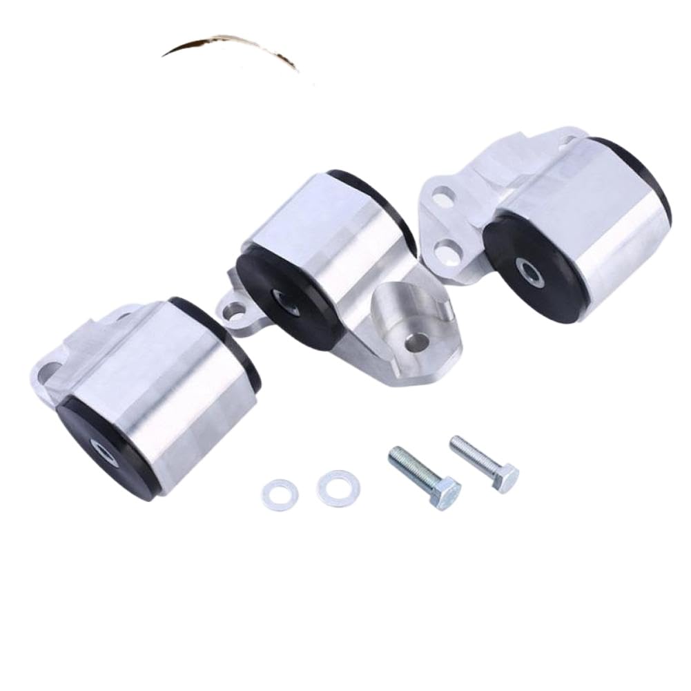 Engine Swap Mount Motor Mounts Compatible with 1992–1995 Civic EG 1994–2001 Integra DC2(Black)