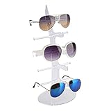 TMISHION Brillenhalter, Brillenhalter, Sonnenbrillenhalter, Aufbewahrung, Verkauf, Schaufenster, 5 Paar Brillenhalter zur Aufbewahrung (transparent)