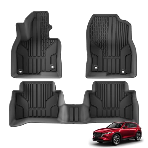 Tapis de sol Mazda CX-5 étanches et robustes toutes saisons en TPE de SMABEE