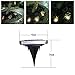 2pcs Solar Lamp Led Waterproof Buried Light Solar Light Led Lighting Tool Outside Lamp
