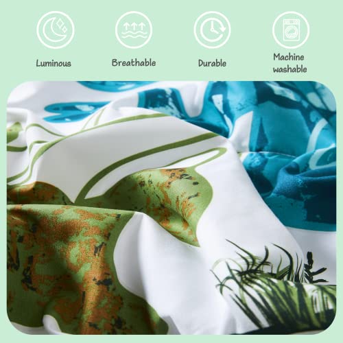 Kaleido Space Kaleidospace Gilrs Boys Bedding Sets Twin, 5 Piece Glow In The Dark Dinosaur Bed In A Bag-1 Comforter,1 Pillow Sham, 1 Pillowcase, 1 Flat Sheet, 1 Fitted Sheet #TOP4