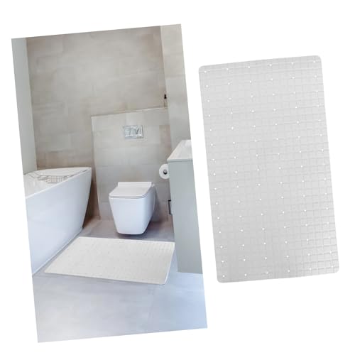 Almohadilla antideslizante para baño y bañera de PVC suave gris 5