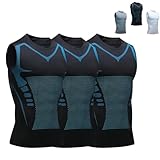 Nuvraa V2 Compression Vest V Boost Shape Wear Shirt Men Sleeveless Compression Tank Top 2025 New Posture Corrector Tank Top (3PCS/A,L)