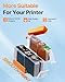270XL 271XL Printer Ink Compatible for Canon PGI-270XL CLI-271XL Ink Cartridges to use with MG5720 MG6820 TS5020 TS6020 MG7720 TS9020 TS8020 MG5721 MG5722 MG6821 MG6822, 5 Color (PGBK, BK, C, M, Y)