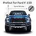 MINILAOMA Short Antenna for Ford F150 (2009-2023), 7 Inch Spiral Flexible Car FM AM Replacement Accessories