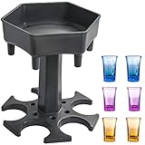 Praktisch - Lieferung enthält 6 Stopfen, auch weniger als 6 Gläser befüllen, durch einstecken der Stopfen