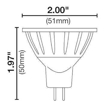 Halco BC9044 ProLED 81070 MR16EXN/827/LED 8W (50W Equal