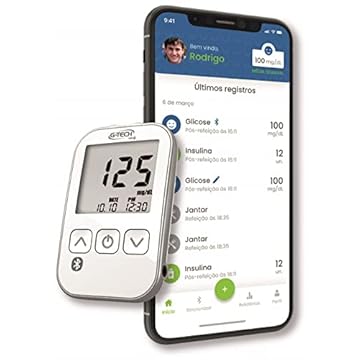 G-Tech Kit Medidor De Glicose Lite Smart