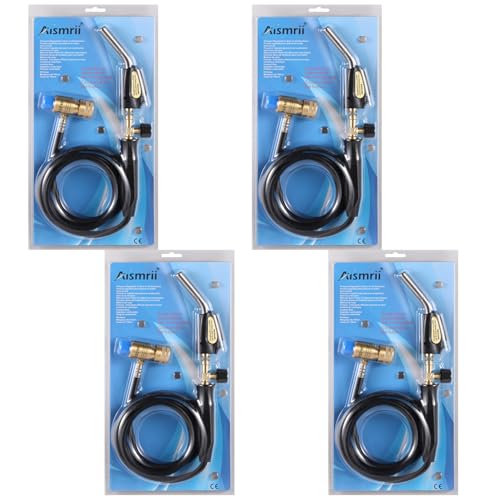 Image of Propane Torch Hand Hose, Mapp Gas Torch,Welding Torch,Hose Length 1.5M /60 inch-with Hook