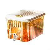 【Portable et 】Avec sa grande ouverture, cette bouilloire froide ne se limite pas aux boissons. Ajoutez facilement des fruits, des liquides et des glaçons pour une touche rafraîchissante. Emportez-le avec vous pour les pique-niques, les événements sportifs, le camping ou utilisez-le dans votre camping-car.