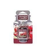 Yankee Candle Car Air Fresheners, Hanging Car Jar® Ultimate Black Cherry Scented, Neutralizes Odors
