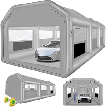 inflatable car paint booth