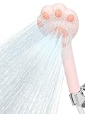 JoyNux Filtered Shower Head with Handheld,Cute High Pressure 3 Spray Mode Showerhead with Filters Hard Water - Removes Chlorine 60' Hose(Pink)