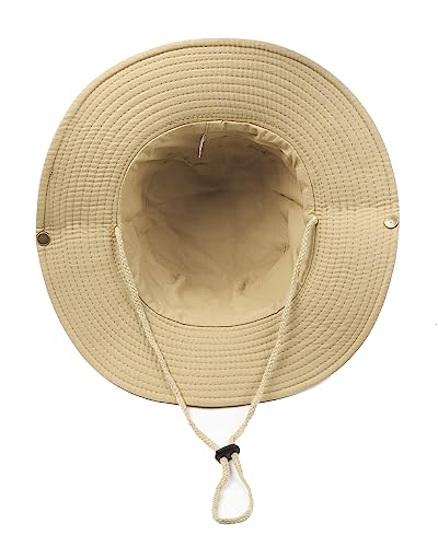 Image of XXL Boonie Sun Hat for Big Heads, Military Tactical Safari Hat with Chin Strap, Outdoor Hat for Fishing, Hiking, Hunting