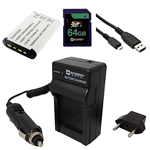 Synergy DigitalΉANZT[LbgBSony Cyber-shot DSC-RX100 VIIfW^JɑΉ:SDNPBX1obe[ASDM-1559[dAUSBM USBP[uASY-SD64GB[J[h