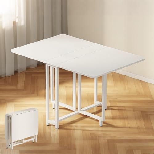 DODOSOSO ܂肽݃_CjOe[u 120×s80×75cm L ȃXy[X^[ tbgt 18mmV őω׏d50kg gݗĕsv Pi _CjO e[N ׋ ϑ zCg