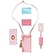 Disney Princess On-The-Go Play Smartphone with Led Lights, Sounds & Cross Strap for Girls Ages 3+