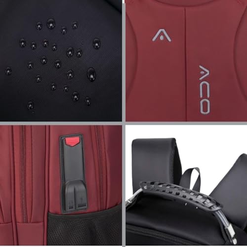 Mochila Bolsa Unissex Anti Furto Reforçada, Semi Impermeável, Notebook, Escolar, Trabalho, Viagem, E