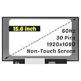 HOULISE Replacement for HP Pavilion 15-cx0007ur LCD Screen 1920x1080 15.6 inch 30 Pins 60Hz LED Digitizer Panel (for Non-Touch Screen Only)
