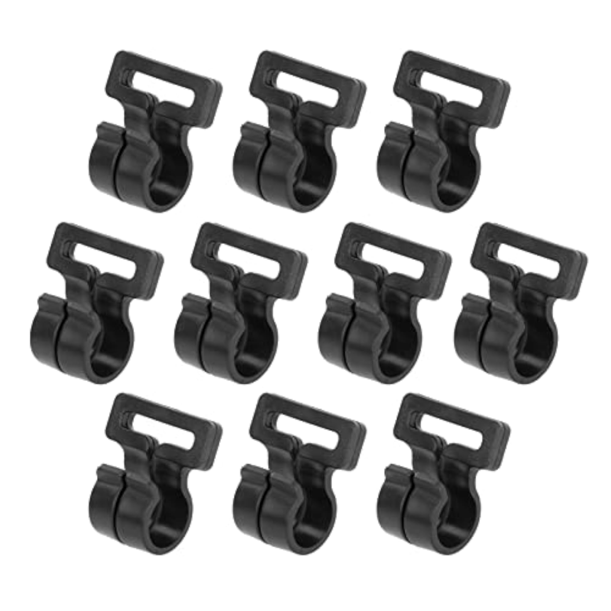 Camping Tent Pole Hook Awning Hooks Set, 10pcs