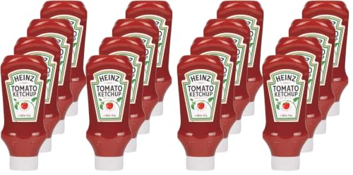 Image of HEINZ Tomato Ketchup, 8 x 910 g (Pack of 2)