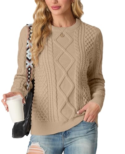 Image of GRECERELLE 2026 Womens Fall Winter Long Sleeve Casual Pullover Sweater Tops