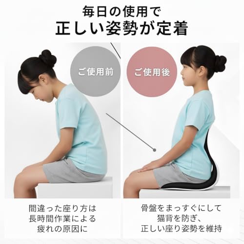 airara(アイララ) 姿勢矯正 椅子 ランバーサポート クッション の商品画像 7