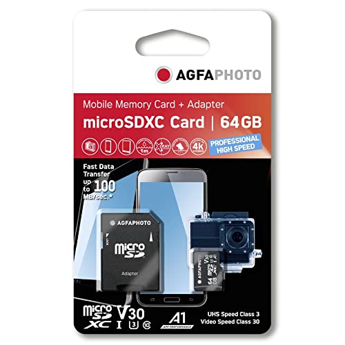 Agfa Micro Sdxc Class 10 - Scheda Di Memoria Microsdxc