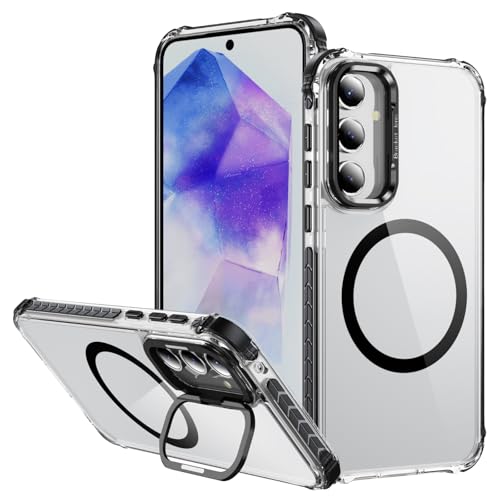 Yarxiawin Samsung Galaxy A25pP[X NA COt MagsafeCX[dΉ ϏՌSamsung A25tHP[X LbNX^ht bhJo[ X(ubN)