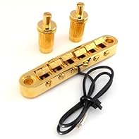 🎸 Built-In Piezo Pickup – Adds a natural, tone to your electric guitar with clear, dynamic response. 🎨 Available in Chrome, Black, or Gold – Matches your guitar’s hardware and style while delivering top performance. 🛠️ Drop-In Replacement – Fits most...