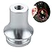 DEWHEL Shift KNOB Boot Retainer/Adapter for Manual Gear Shifter Lever 10X1.5 Color Silver